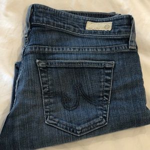 AG Tomboy Crop Jeans
